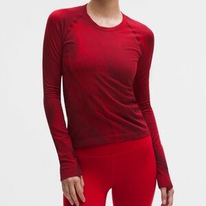 Lululemon Lunar New Year Swiftly Tech Long-Sleeve Shirt 2.0 Waist Length Size
